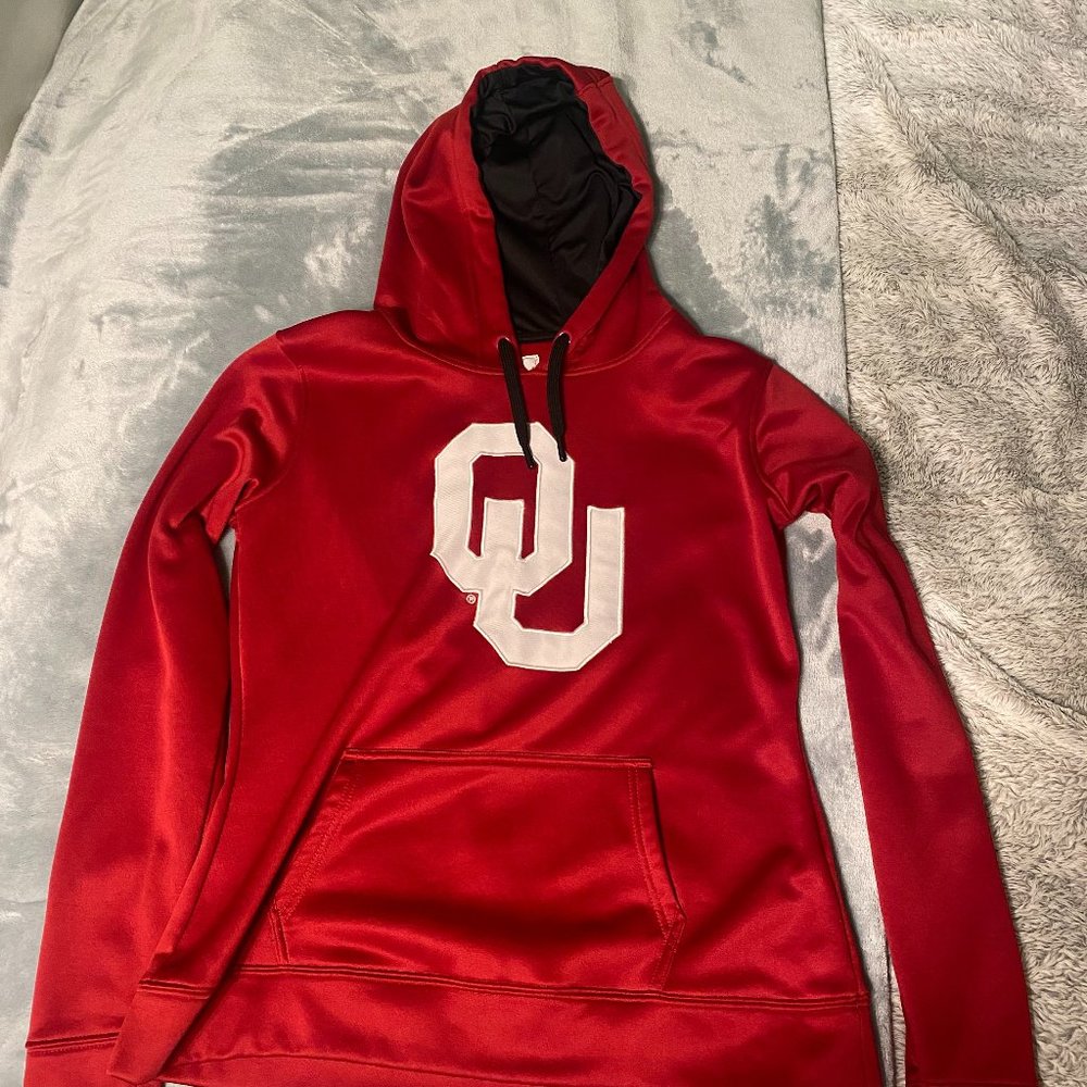 OU Long-Sleeve Hoodie
